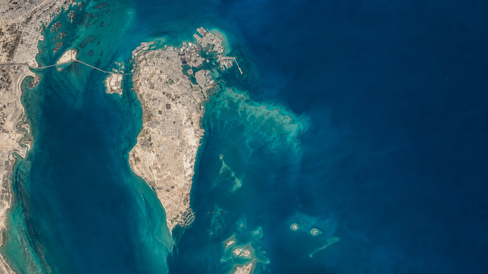 GCC island industrial platform map